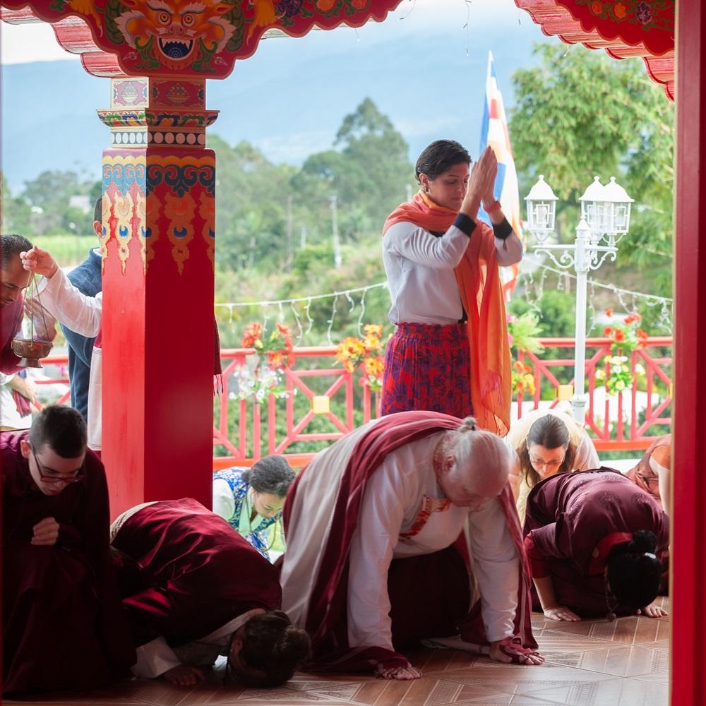 Retraite Temple Tcheulang - Pratiques méditatives